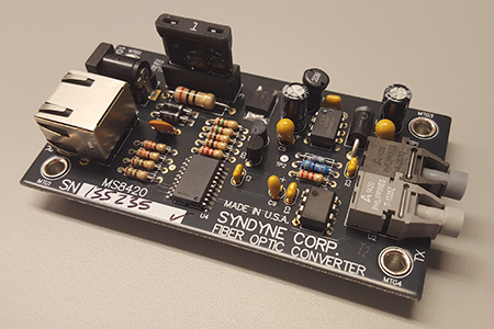 MS8420 Fiber Optic to CAN Converter